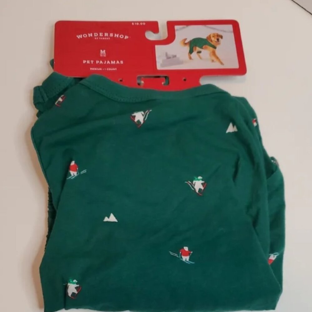 Medium Wondershop Green Pet Pajamas